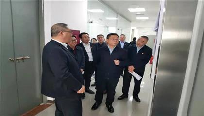 市委常委、組織部長(zhǎng)張鵬飛蒞臨遂寧興業(yè)集團(tuán)調(diào)研