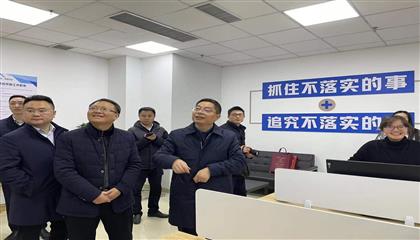 市委常委、組織部部長張鵬飛一行慰問遂寧遂星公司籌備組員工